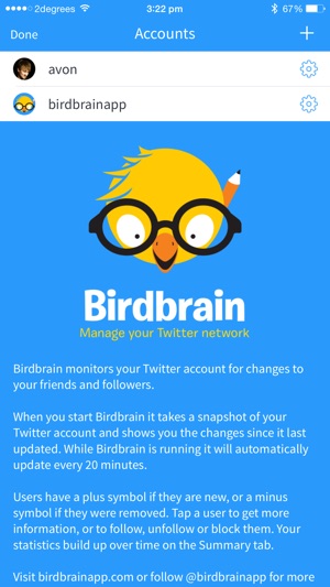 Birdbrain ~ stats for Twitter(圖1)-速報App