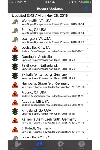 Superchargers For Tesla screenshot 3