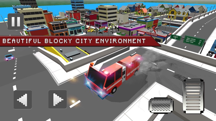 Block City Fire Truck Rescue screenshot-4