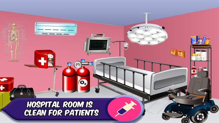 Hospital Room Cleaning Game screenshot-4