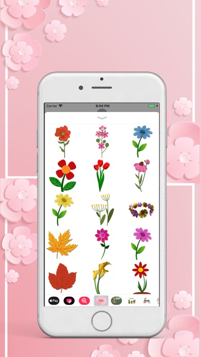 Beautiful Flower Pack Stickers screenshot 2