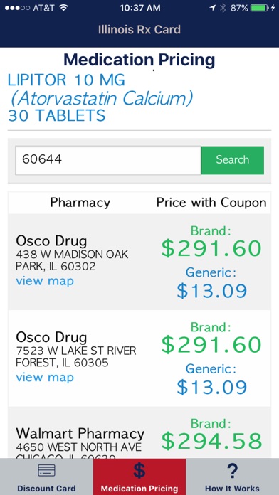 Illinois Rx Card screenshot 4