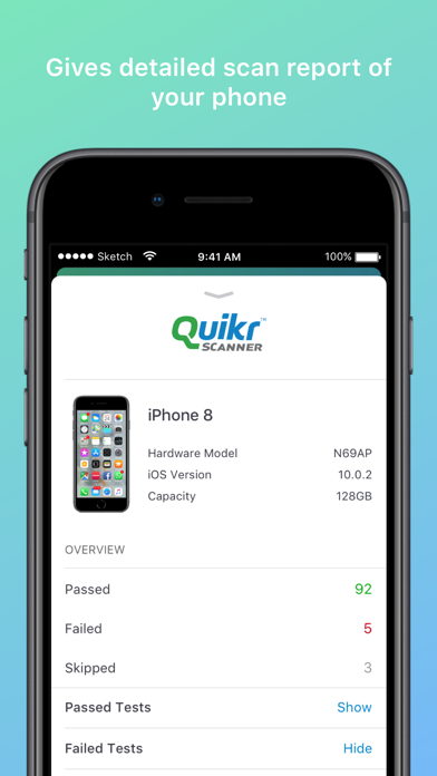 QuikrScanner for Mobiles screenshot 2