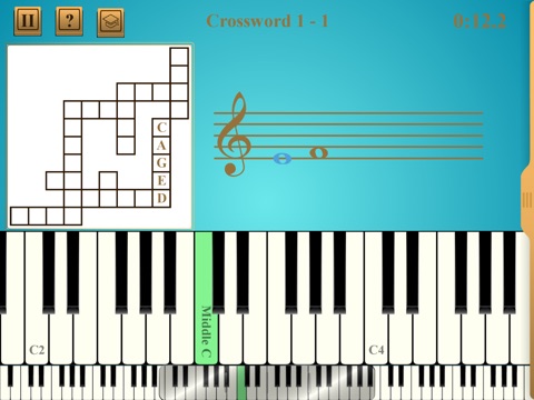 Piano Crossword screenshot 2