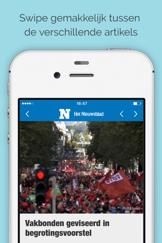 Het Nieuwsblad Nieuws screenshot 2