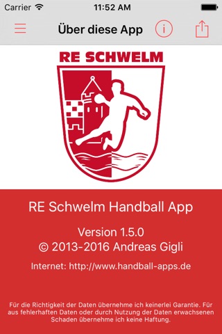 Rote Erde Schwelm Handball screenshot 4