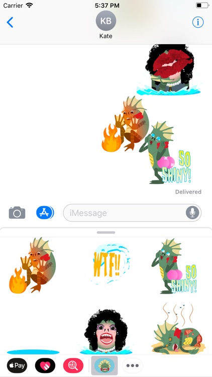 Merman Stickers