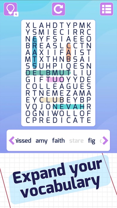 Tricky Word Line Search screenshot 4