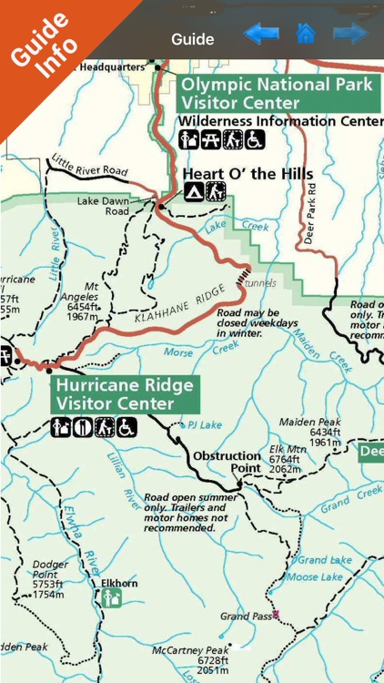 Olympic National Park GPS Maps