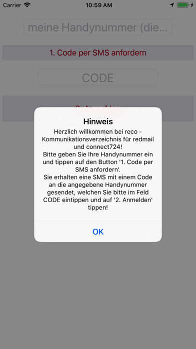 How to cancel & delete ReCo Kontaktverzeichnis from iphone & ipad 2