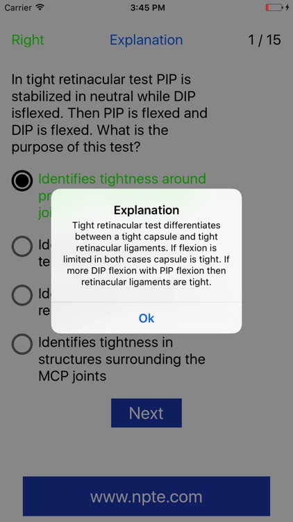 NPTE Exam Review Questions