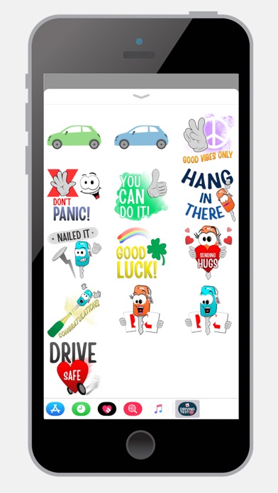 Learn to Drive Sticker Pack screenshot 4