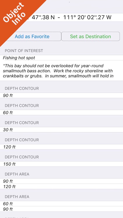 Lake Powell GPS Fishing Charts screenshot-3