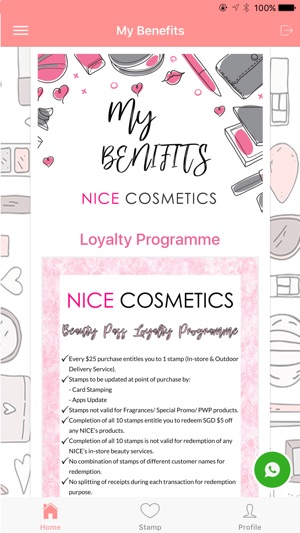 Nice Cosmetics Loyalty App(圖1)-速報App