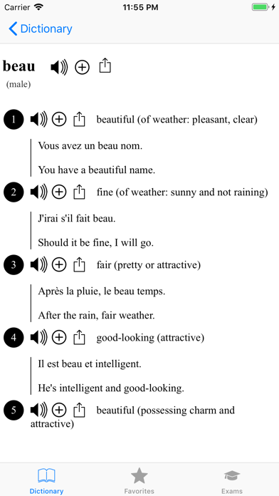 French : A1, A2, B1, B2 exams screenshot 2