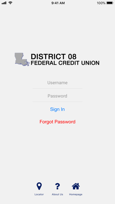 How to cancel & delete District 08 FCU from iphone & ipad 1