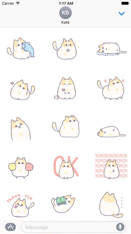 Animated Kitty CatMoji Sticker