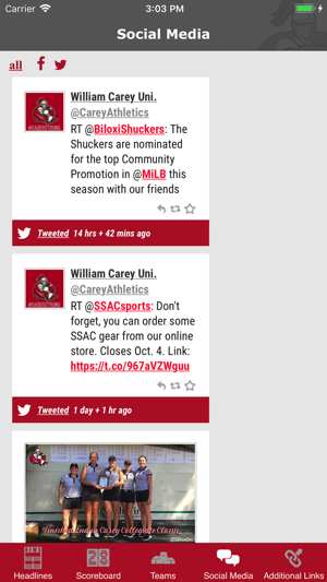 William Carey Athletics(圖5)-速報App