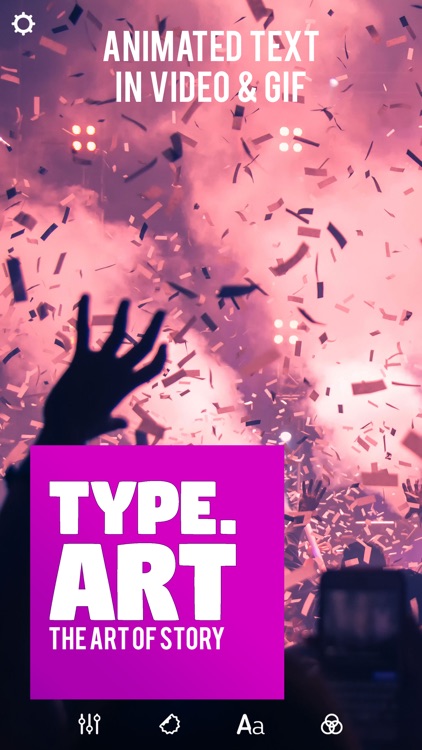 Type-Art: Animated Text Videos screenshot-0