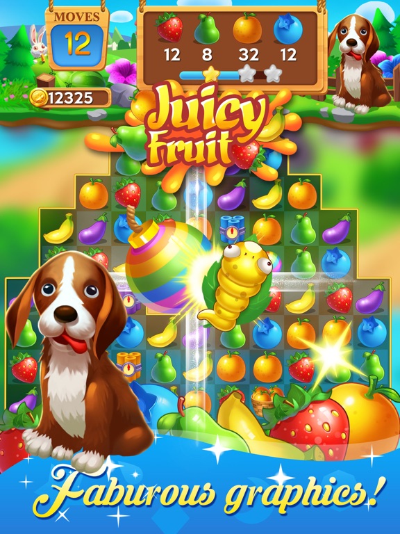 Juicy Fruit-Match 3 jam heroes screenshot 4
