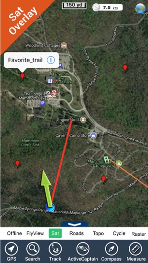 Mammoth Cave National Park - GPS Map Navigator(圖1)-速報App