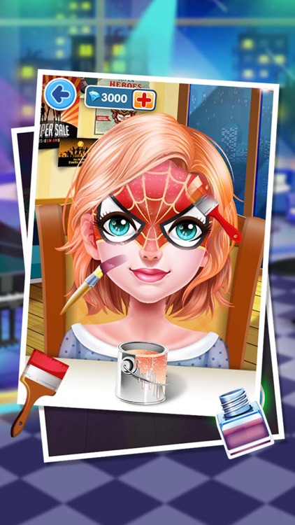 Beauty Girls Face Paint Party