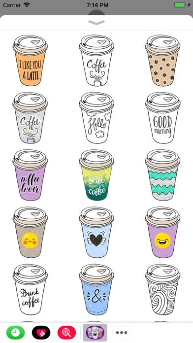 Coffee to Go - Sticker Pack screenshot 2