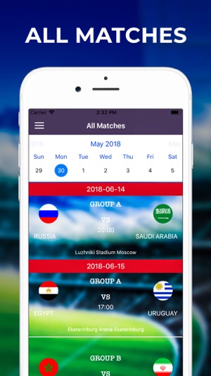 Football Cup 2018 - Soccer(圖2)-速報App