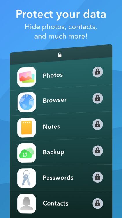 Secret Apps - photo vault app to hide photo, video