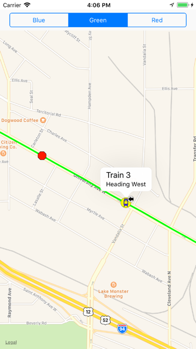 TC Rail Tracker screenshot 2