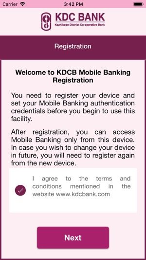 KDCB Mobile Banking