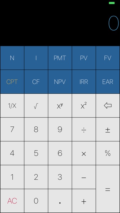 FinancialCal TVM screenshot 2