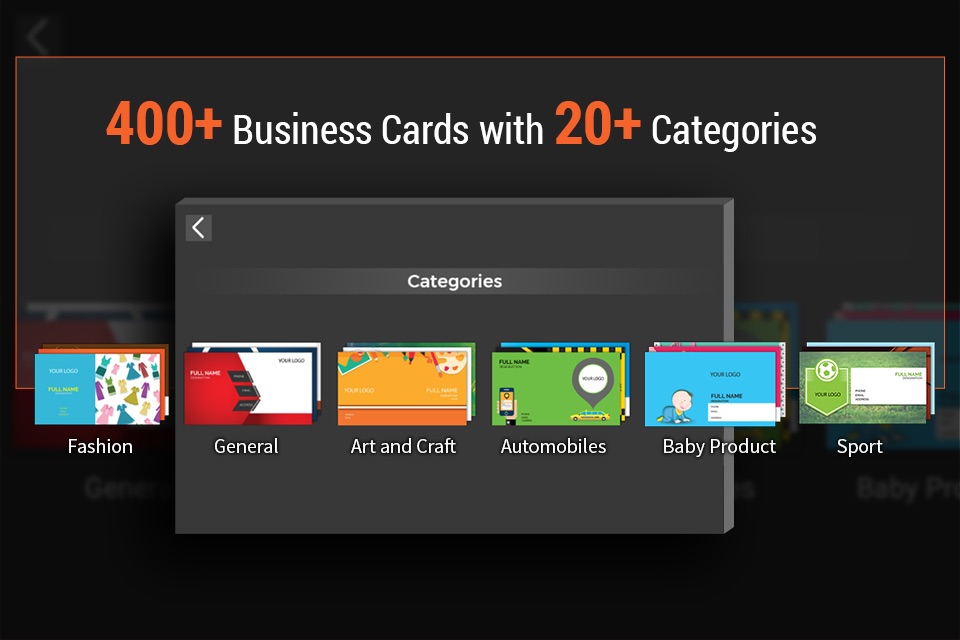 Business Card Maker screenshot 2