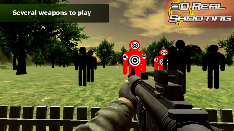 Range Shooting Simulation 3D Gun Shooting Training