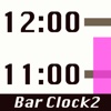 Bar Clock 2  -  Bar chart style clock, calendar