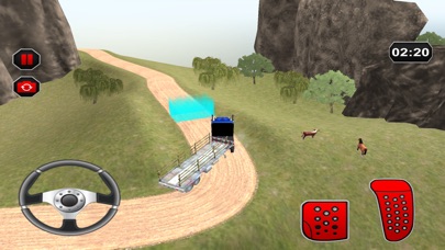 Animal Transporter Trucker: Safari Truck Driving screenshot 2