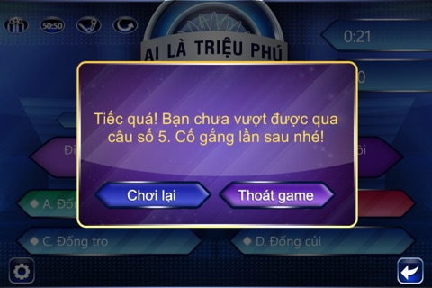 Ai Là Triệu Phú 2018 New screenshot 2