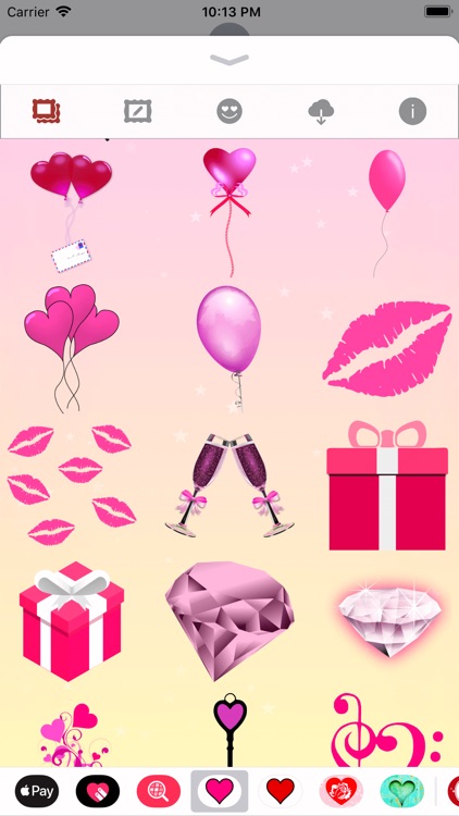 Pink Love • Emoji and stickers screenshot-8