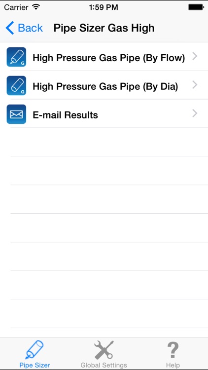 HVAC Pipe Sizer - Gas Plus screenshot-4