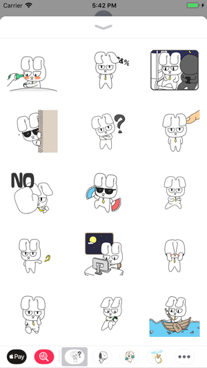 Bunny Bunny Fancy Stickers(圖2)-速報App