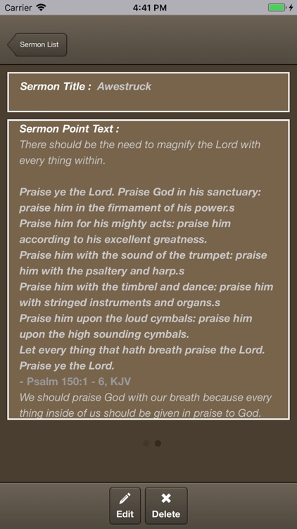 Caranba Sermon Notes screenshot-3