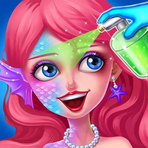 Mermaid Princess Doctor Icon