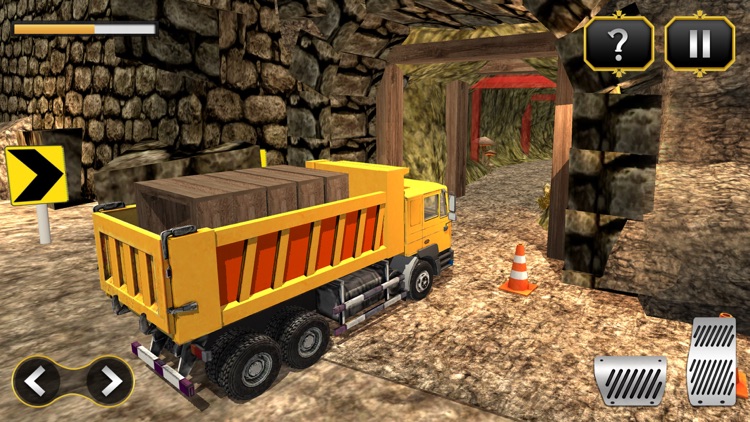 Cave Mine Construction 3D