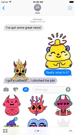 Game screenshot Monstermoji - Emoji Stickers mod apk