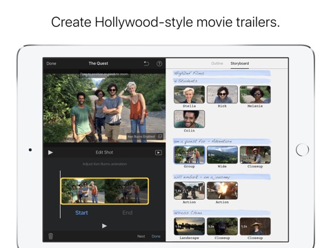 iMovie screenshot 3