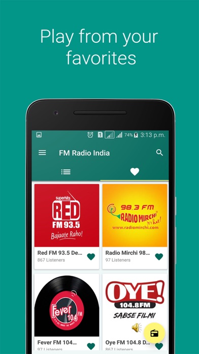 How to cancel & delete FM Radio India All Stations from iphone & ipad 3