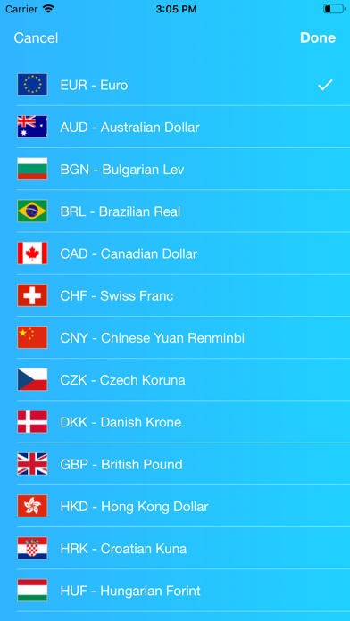 Currency Easy Exchange Rates screenshot 2