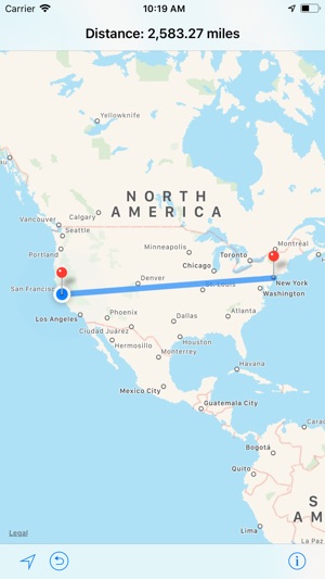 27 Miles From My Location Map Measurements On The App Store
