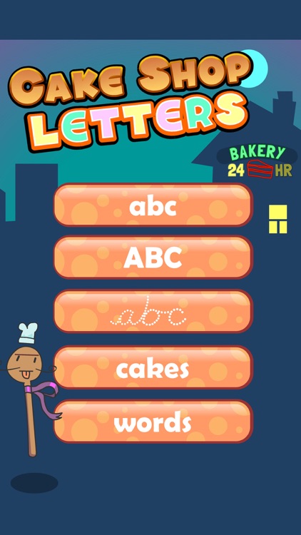 Cake Shop Letters