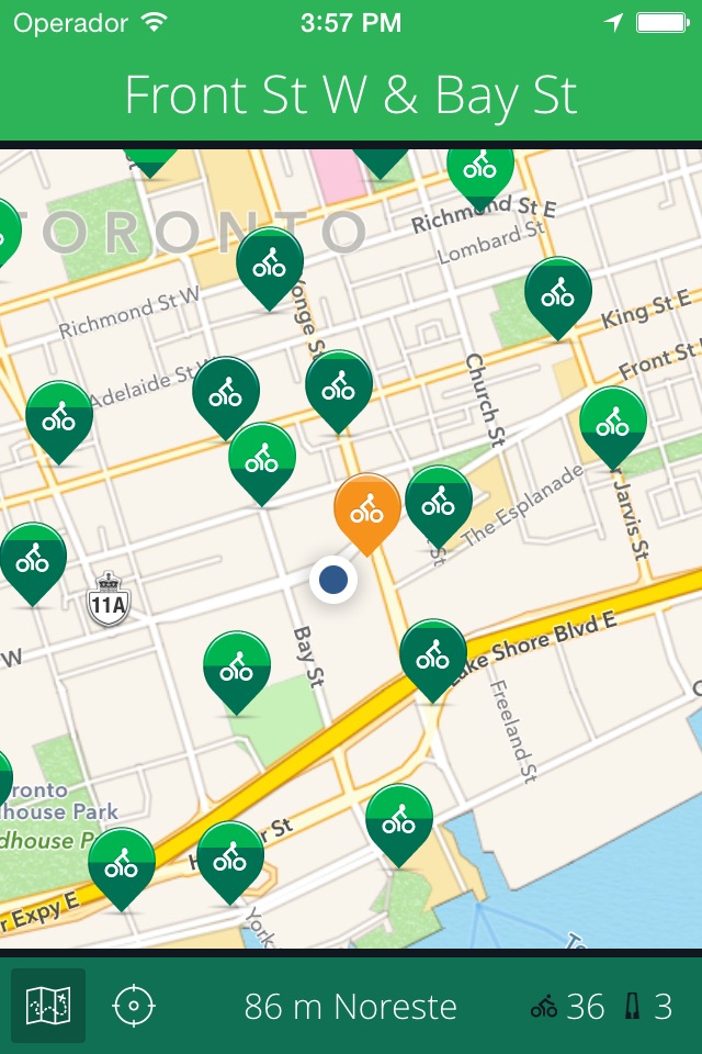 Toronto Bikes — A One-Tap Toronto Bike Share App screenshot 4